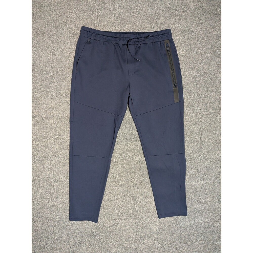 Greyson Pants Mens XXL Activewear Performance Drawstring Stretch Blue